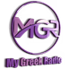 My Greek Radio (MGR) logo