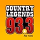 Country Legends 93.3 - WMTN logo