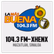 La Más Buena 104.3 - XHENX logo