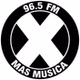 La X 96.5 logo