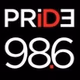 Pride 986 logo