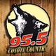 95.5 Coyote Country - KWEY-FM logo