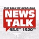 News Talk 98.5 FM, 1520 AM - KFXZ logo