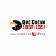 Logo de Qué Buena 105.9 y 105.1 - KHOV-FM