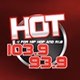 Hot 103.9/93.9 FM - WSCZ logo