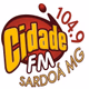 Logo de Rádio Cidade 104.9 FM Sardoá