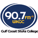 GC90.7 - WKGC-FM logo