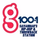 g100.1 FM - WXYY logo