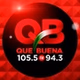 Que Buena 105.5/94.3 - KBUE logo