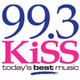Logo de KiSS 99.3 - CKGB-FM
