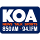 Logo de KOA Newsradio - KOA