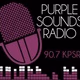 107.5 KPSR Purple Sounds Radio logo
