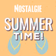 Logo de Nostalgie Belgique - Summertime