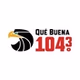 Qué Buena 104.3 - KLQB logo