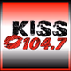 Logo de KISS 104.7 - KXNC