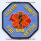 Jackson County EMS and Fire logo