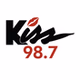 Kiss 98.7 - KKST logo