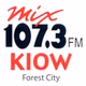 Mix 107.3 - KIOW logo