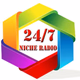 Logo de 24/7 Niche Radio - 24-7 Hot Country