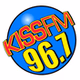 96.7 KISS FM - KISN logo