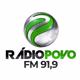 Logo de Rádio Povo