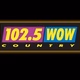 102.5 WOW Country - WOWF logo