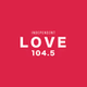 Love 104.5 logo