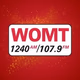 Logo de WOMT 1240 AM / 107.9 FM - WOMT