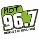 Hot 96.7 - KDOG logo