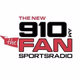 Logo de 910 The Fan - WRNL
