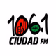 Logo de CIUDAD 106.1 FM