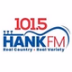 101.5 Hank FM - KPLZ-FM logo