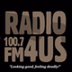 100.7 FM Radio 4US logo
