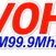 VOH FM 99.9 logo