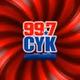 99-7 CYK - WCYK logo