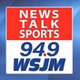 News Talk 94.9 - WSJM-FM logo