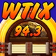 WTIX 94.3 - WTIX-FM logo