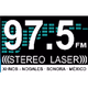 Logo de Láser FM 97.5 - XHNOS