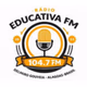 Logo de Rádio Educativa 104.7
