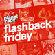 Logo de planet radio - planet flashback friday