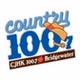 Country 100.7 - CJHK-FM logo