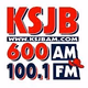 Logo de KSJB 600 AM 100.1 FM - KSJB