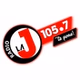 Radio la J 105.7 FM logo
