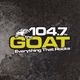 Logo de 104.7 The GOAT - CFRI-FM