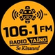 Taino FM 106.1 logo