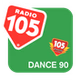 Radio 105 - 105 Dance 90 logo
