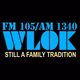 Logo de FM 105 FM/AM 1340 WLOK - WLOK