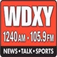 1240 AM - 105.9 FM - WDXY logo