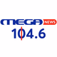 Logo de Mega News 104.6