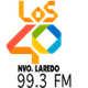 Los 40 Laredo - XHNK logo